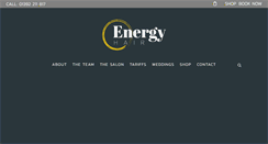 Desktop Screenshot of energyhair.com
